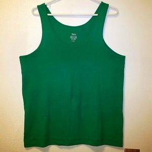 Mossimo Kelly Green Tank Top Size XXL